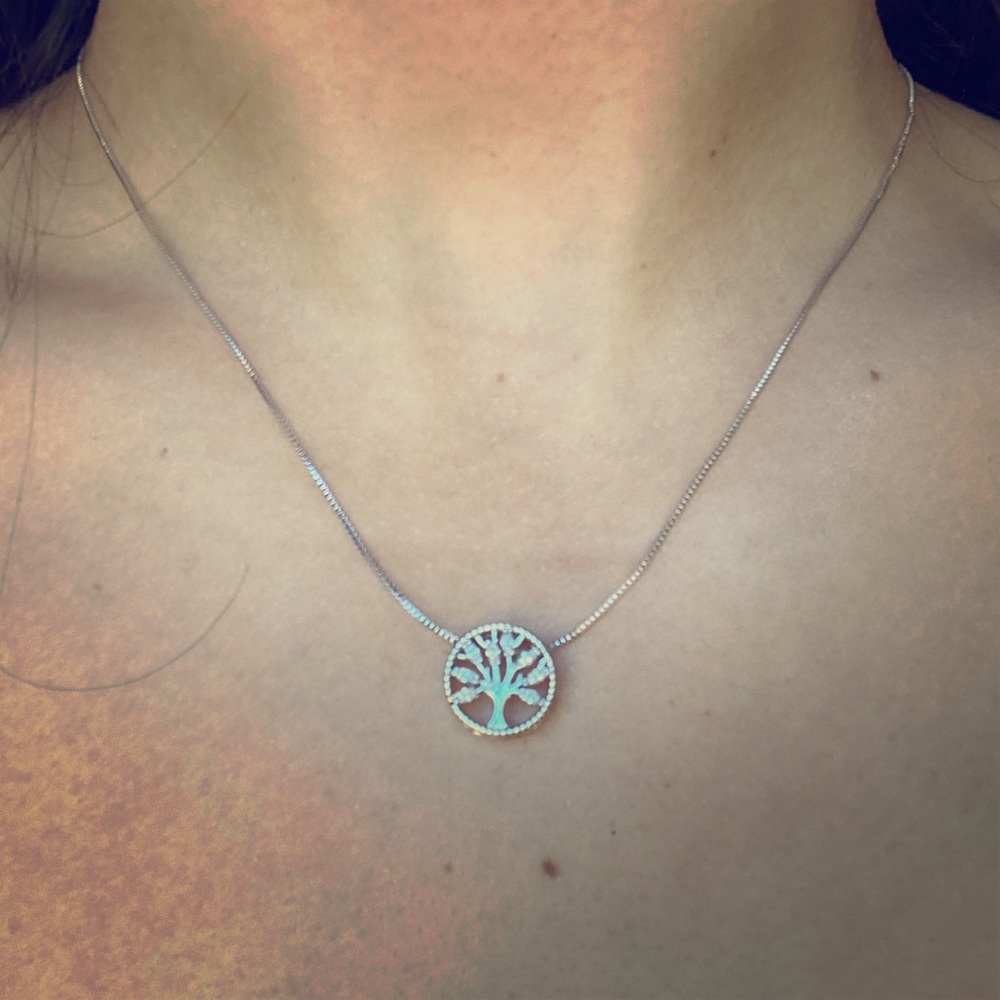 Crystal Tree Necklace